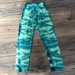 Chocolate Milke Tie Dye Leggings
